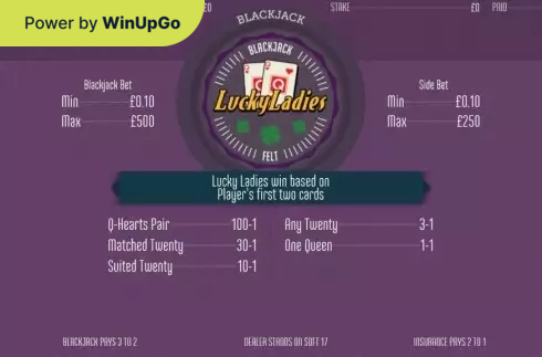 Мошини бозӣ Lucky Ladies Felt Gaming