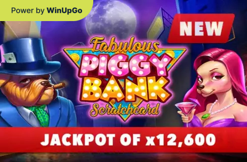 Automat do gier Fabulous Piggy Bank Scratch Card