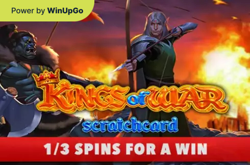 Automat do gier Kings of War Scratch Card