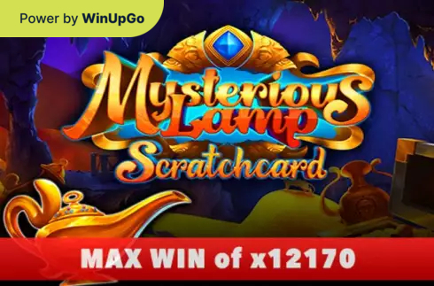 Automat do gier Mysterious Lamp Scratch Card