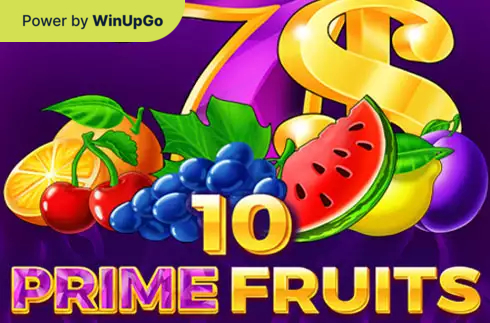 Machine à sous 10 prime fruits