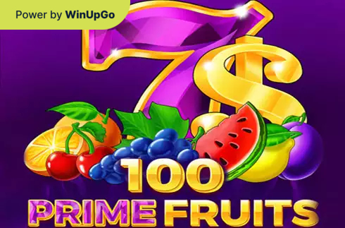 Machine à sous 100 prime fruits