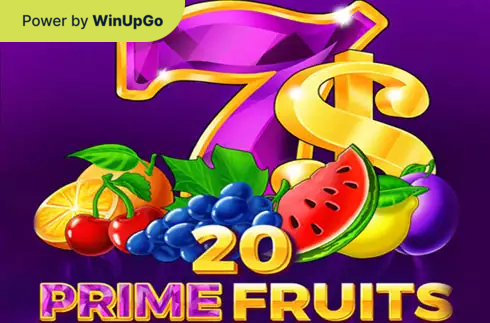 Machine à sous 20 prime fruits