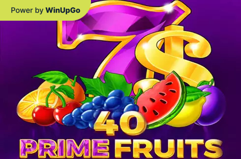 Machine à sous 40 prime fruits