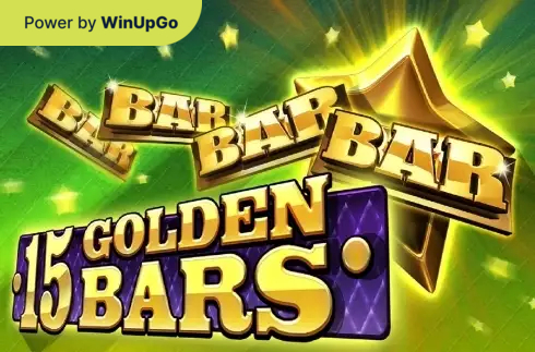 Slot Machine 15 Golden Bars