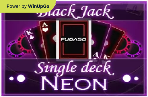 Мошини бозӣ Neon Blackjack Single Deck