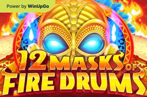 Slot Machine 12 masks of fire drums