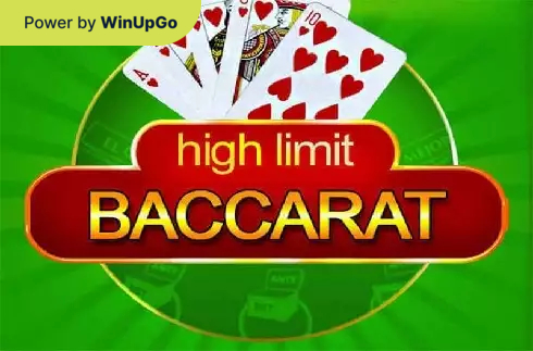 老虎機 High Limit Baccarat Microgaming