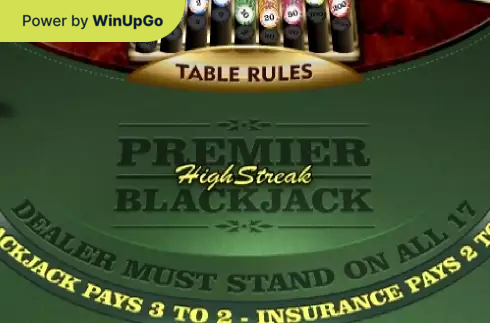 老虎機 Premier High Streak Blackjack