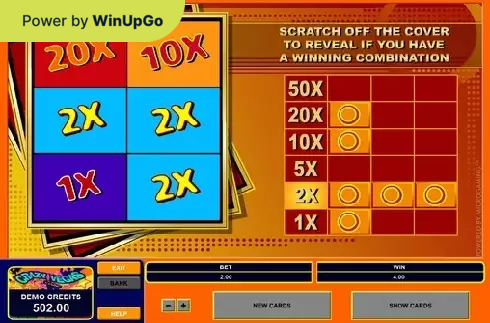 老虎機 Scratch Card