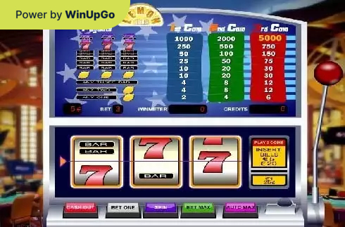 Мошини бозӣ Lemon Slots