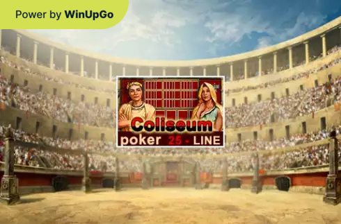 Slot Machine 25 Line Coliseum Poker