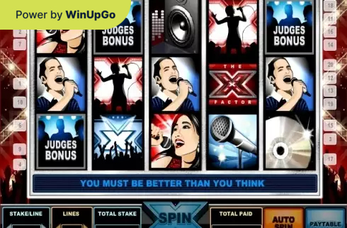 Máquina de slots The X Factor