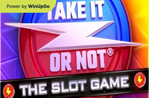 Мошини бозӣ Take it or not Slot