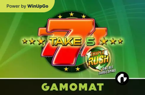 Tragamonedas Take 5 Triple Rush