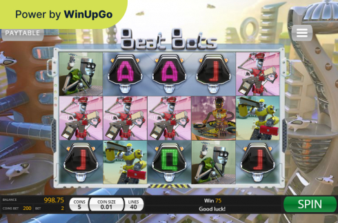 دستگاه اسلات Beat Bots