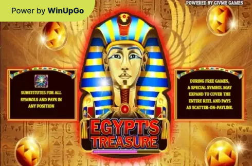 Мошини бозӣ Egypts Treasure