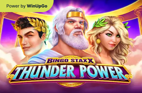 מכונת מזל Bingo Staxx Thunder Power