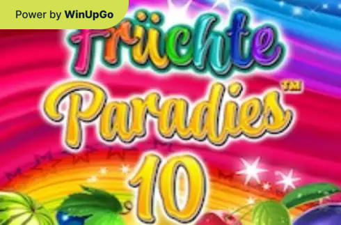 מכונת מזל Fruchteparadies 10