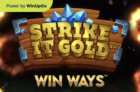 Spielautomat Strike it Gold Win Ways