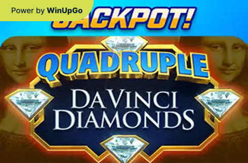 Ойын автоматы Quadruple Da Vinci Diamonds Jackpot