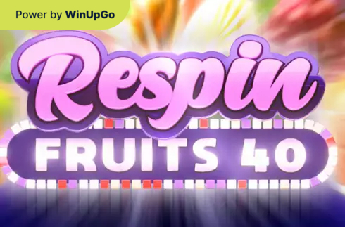 Oýun awtomaty Respin Fruits 40