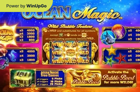 Խաղային ավտոմատ Ocean Magic