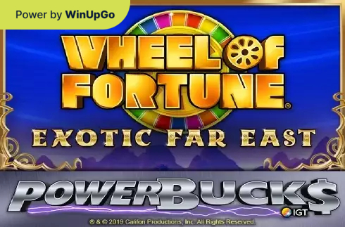 老虎机 Powerbucks Wheel of Fortune Exotic Far East