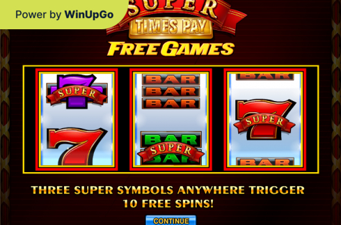 老虎機 Super Times Pay