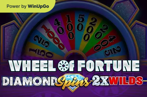 دستگاه اسلات Wheel of fortune diamond spins 2x wilds