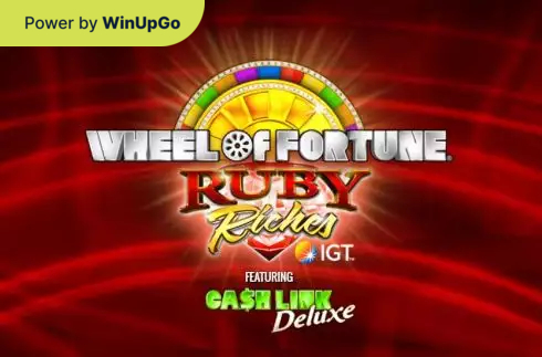 מכונת מזל Wheel of Fortune Ruby Riches