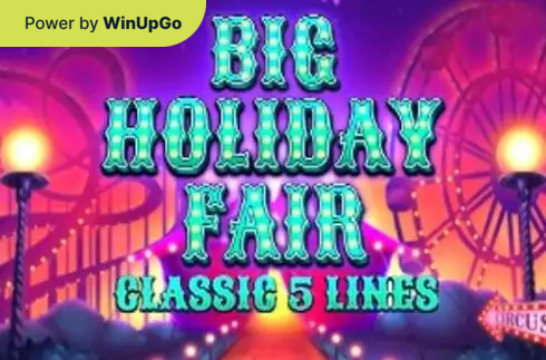 Slot Machine Big Holiday Fair
