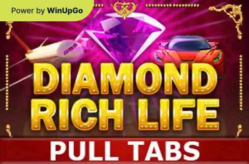 Slot Machine Diamond Rich Life Pull Tabs