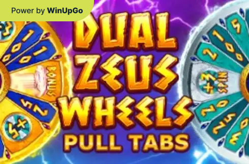 Slot Machine Dual Zeus Wheels Pull Tabs