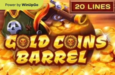 Slot Machine Gold Coins Barrel