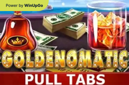 Slot Machine Goldenomatic pull tab