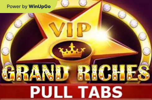 Slot Machine Grand Riches Pull Tabs