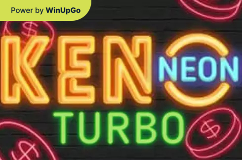 Slot Machine Keno neon turbo