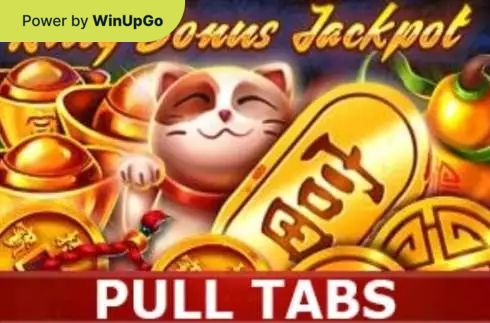 Slot Machine Kitty Bonus Jackpot Pull Tabs