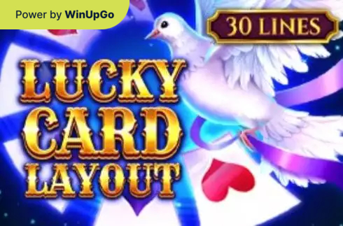 Slot Machine Lucky Card Layout