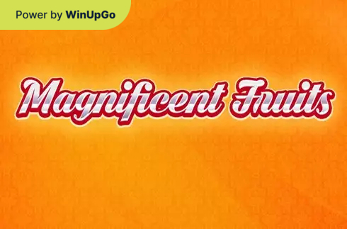 Slot Machine Magnificent Fruits