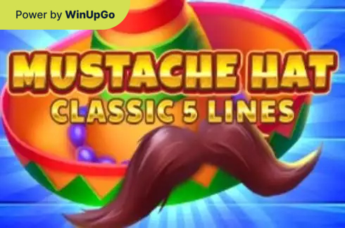 Slot Machine Mustache Hat