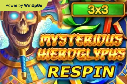 Slot Machine Mysterious Hieroglyphs Reel Respin