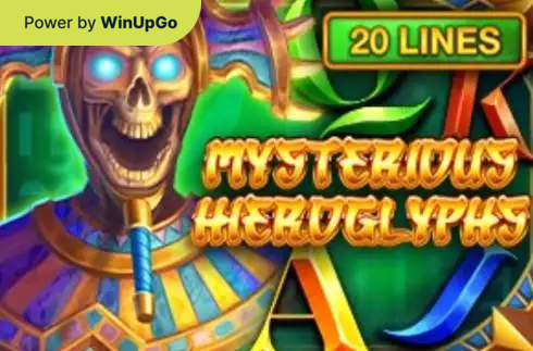 Slot Machine Mysterious Hieroglyphs