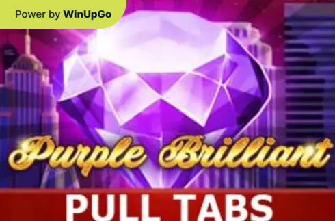 Slot Machine Purple Brilliant Pull Tabs