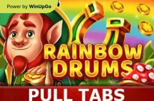 Slot Machine Rainbow Drums Pull Tabs