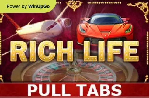 Slot Machine Rich Life Pull Tabs
