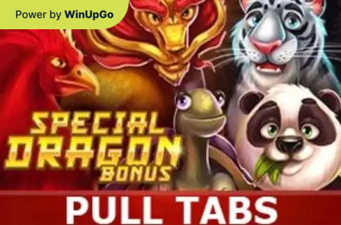 Slot Machine Special Dragon Bonus Pull Tabs