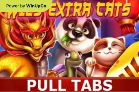 Slot Machine Wild Extra Cats Pull Tabs
