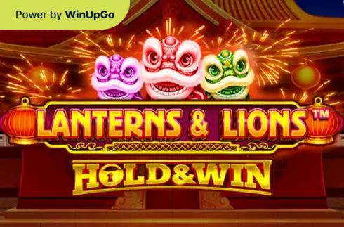 Slot machine Lanterns Lions Hold Win